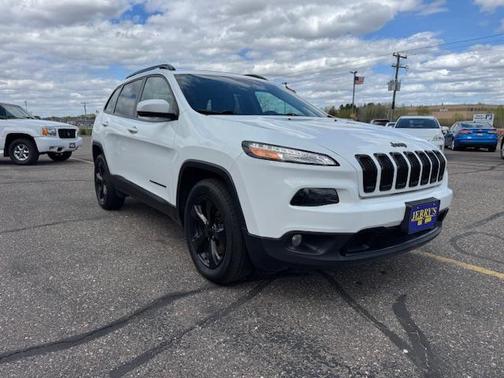 Bright White 2017 Jeep Cherokee Limited