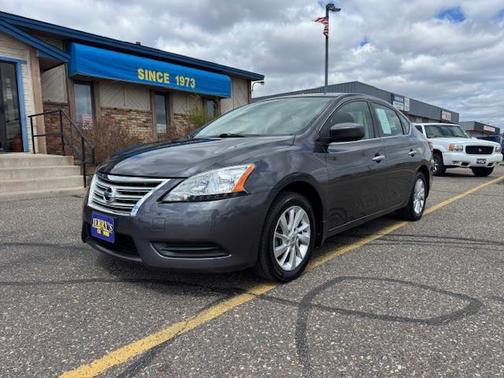 Amethyst Gray 2015 Nissan Sentra SV