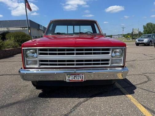 Red 1986 Chevrolet Pickup Truck Base