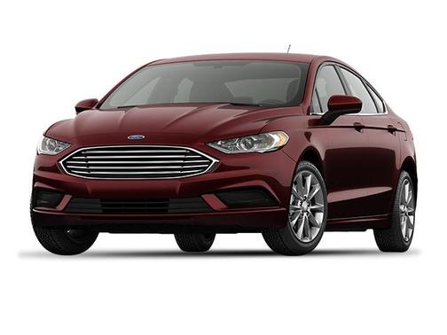Red 2017 Ford Fusion S