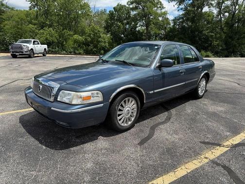 Blue 2008 Mercury Grand Marquis LS