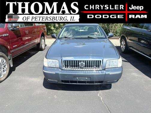 Blue 2008 Mercury Grand Marquis LS