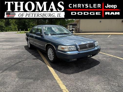 Blue 2008 Mercury Grand Marquis LS