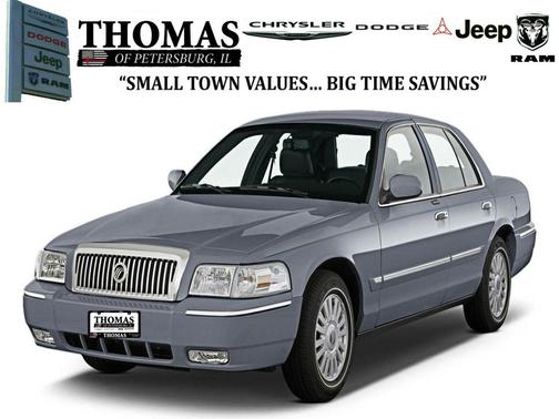 Blue 2008 Mercury Grand Marquis LS