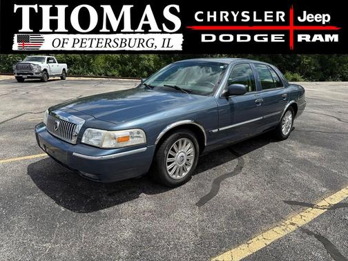 Blue 2008 Mercury Grand Marquis LS