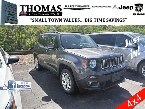 Granite Crystal Metallic Clearcoat 2018 Jeep Renegade Latitude