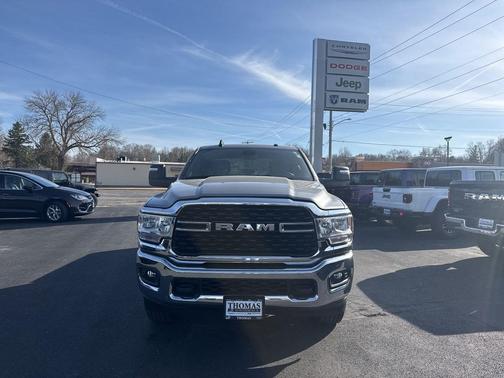 Billet Silver Metallic Clearcoat 2024 RAM 2500 Big Horn Crew Cab 4x4 6'4' Box