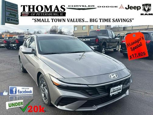 Fluid Metal 2024 Hyundai ELANTRA SEL