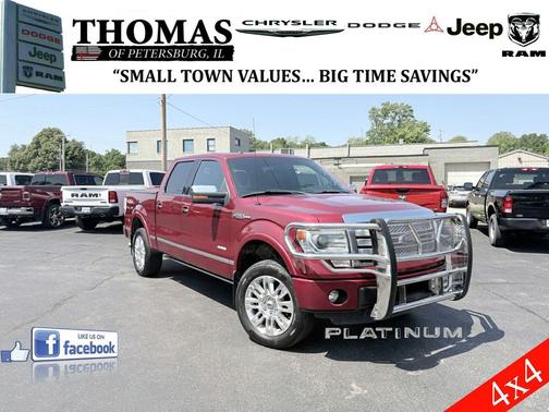 Ruby Red Metallic Tinted Clearcoat 2014 Ford F-150 Platinum