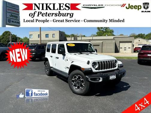 2025 Jeep Wrangler 4-Door Sahara 4x4