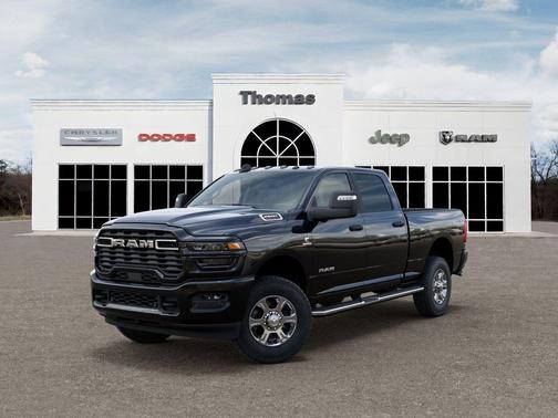 Diamond Black Crystal Pearlcoat 2026 RAM 2500 Big Horn Crew Cab 4x4 6'4' Box