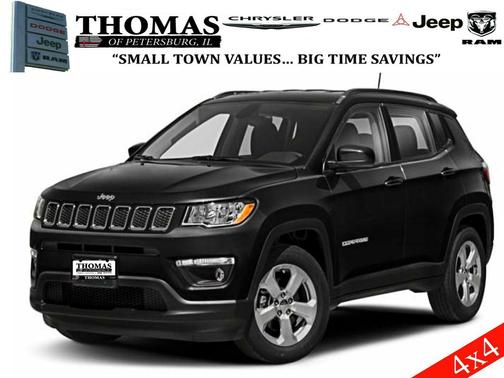 Diamond Black Crystal Pearlcoat 2018 Jeep Compass Limited