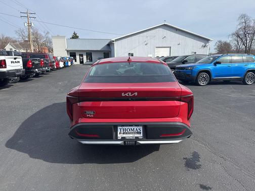 Currant Red 2025 Kia K4 LXS