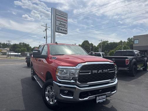Flame Red Clearcoat 2024 RAM 2500 Big Horn Crew Cab 4x4 6'4' Box
