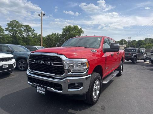 Flame Red Clearcoat 2024 RAM 2500 Big Horn Crew Cab 4x4 6'4' Box