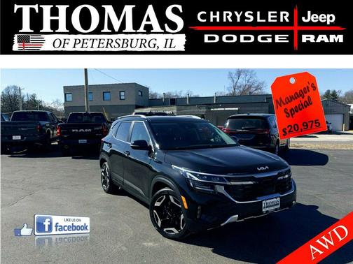Fusion Black 2024 Kia Seltos SX Turbo