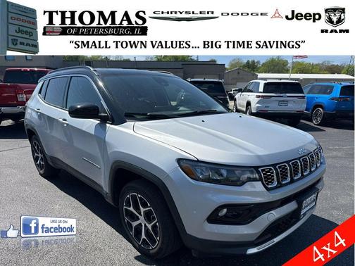 Silver Zynith Metallic Clearcoat 2024 Jeep Compass Limited