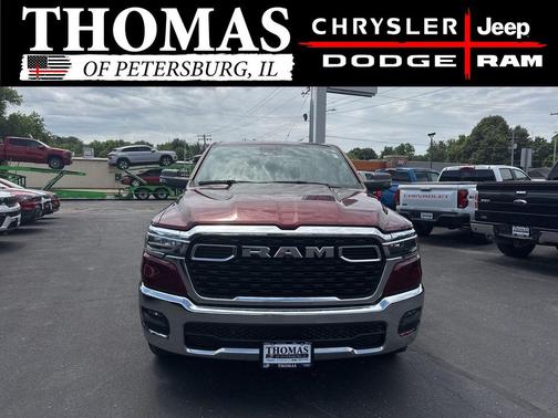 Red 2025 RAM 1500 Big Horn/Lone Star
