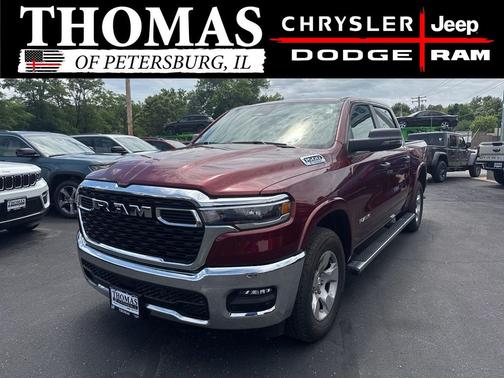 Red 2025 RAM 1500 Big Horn/Lone Star