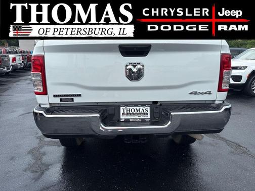 Bright White Clearcoat 2024 RAM 2500 Big Horn Crew Cab 4x4 6'4' Box