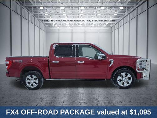 RAPID RED MET TINTED CC 2022 Ford F-150 Platinum