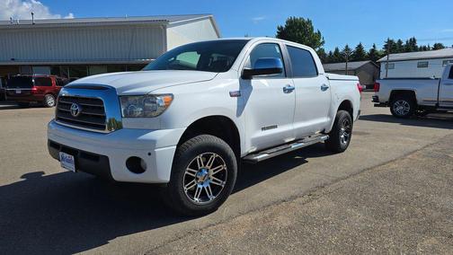 Super White 2008 Toyota Tundra Limited CrewMax