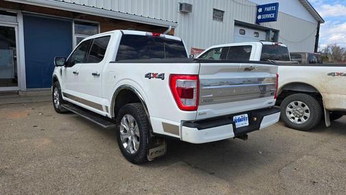 STAR WHITE METALLIC TRICOAT 2022 Ford F-150 Platinum
