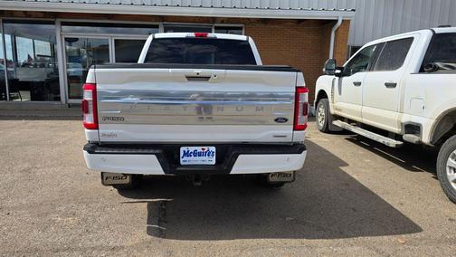 STAR WHITE METALLIC TRICOAT 2022 Ford F-150 Platinum