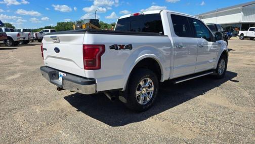 WHITE PLATINUM METALLIC TC 2017 Ford F-150 Lariat