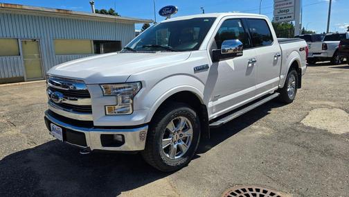 WHITE PLATINUM METALLIC TC 2017 Ford F-150 Lariat