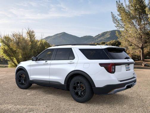 STAR WHITE MET TRI-COAT 2026 Ford Explorer Tremor