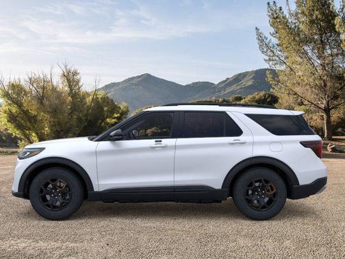 STAR WHITE MET TRI-COAT 2026 Ford Explorer Tremor