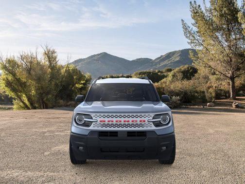 AZURE GRAY METALLIC TRI-COAT 2025 Ford Bronco Sport Heritage