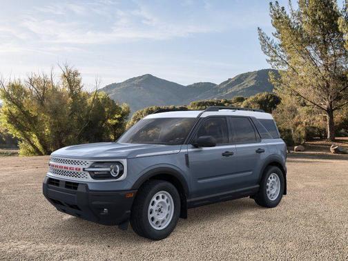 AZURE GRAY METALLIC TRI-COAT 2025 Ford Bronco Sport Heritage
