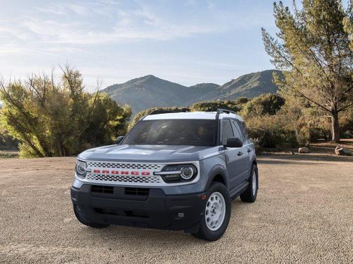 AZURE GRAY METALLIC TRI-COAT 2025 Ford Bronco Sport Heritage