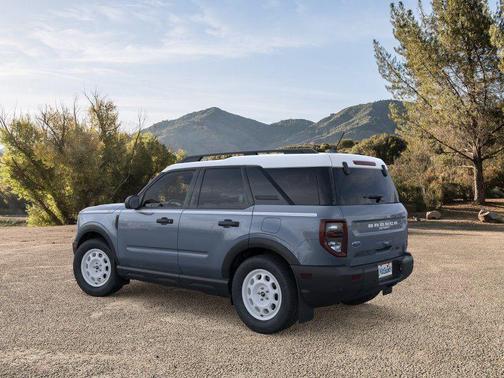 AZURE GRAY METALLIC TRI-COAT 2025 Ford Bronco Sport Heritage