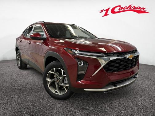 Crimson Metallic 2024 Chevrolet Trax LT