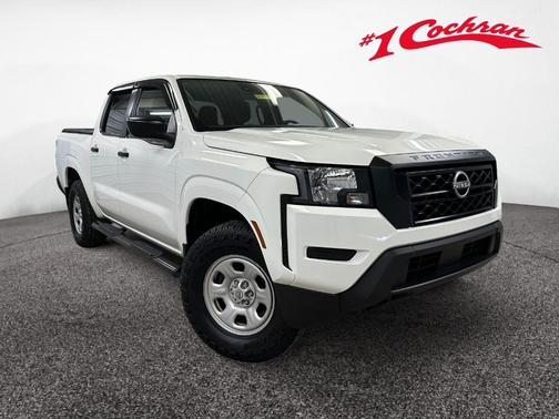Glacier White 2023 Nissan Frontier S