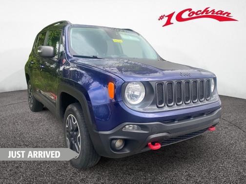 Jetset Blue 2017 Jeep Renegade Trailhawk