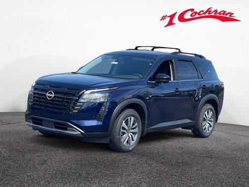 Deep Ocean Blue 2026 Nissan Pathfinder SL