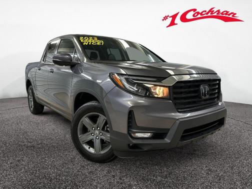 Modern Steel Metallic 2023 Honda Ridgeline RTL