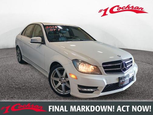 Polar White 2014 Mercedes-Benz C-Class C 300 4MATIC Sport