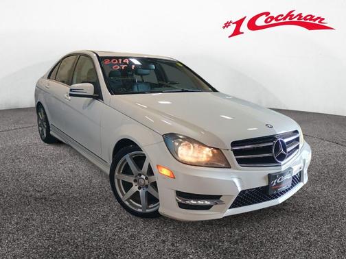 Polar White 2014 Mercedes-Benz C-Class C 300 4MATIC Sport