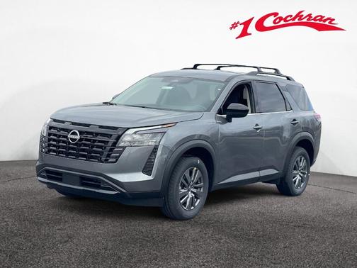 Gun Metallic 2026 Nissan Pathfinder SV