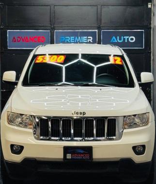 Stone White Clearcoat 2012 Jeep Grand Cherokee Laredo