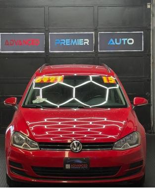 Tornado Red 2015 Volkswagen Golf SportWagen TSI S 4-Door