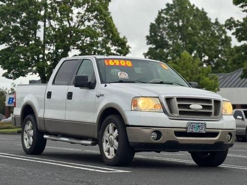 Oxford White Clearcoat/Arizona Beige Clearcoat Metallic 2006 Ford F-150 King Ranch SuperCrew
