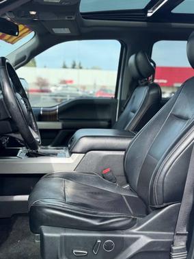 White Platinum Metallic Tri-Coat 2016 Ford F-150 Lariat