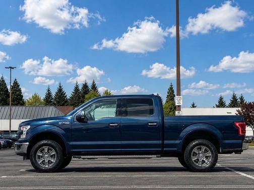 Blue Jeans Metallic 2016 Ford F-150 Lariat
