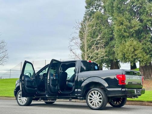 Shadow Black 2018 Ford F-150 Limited